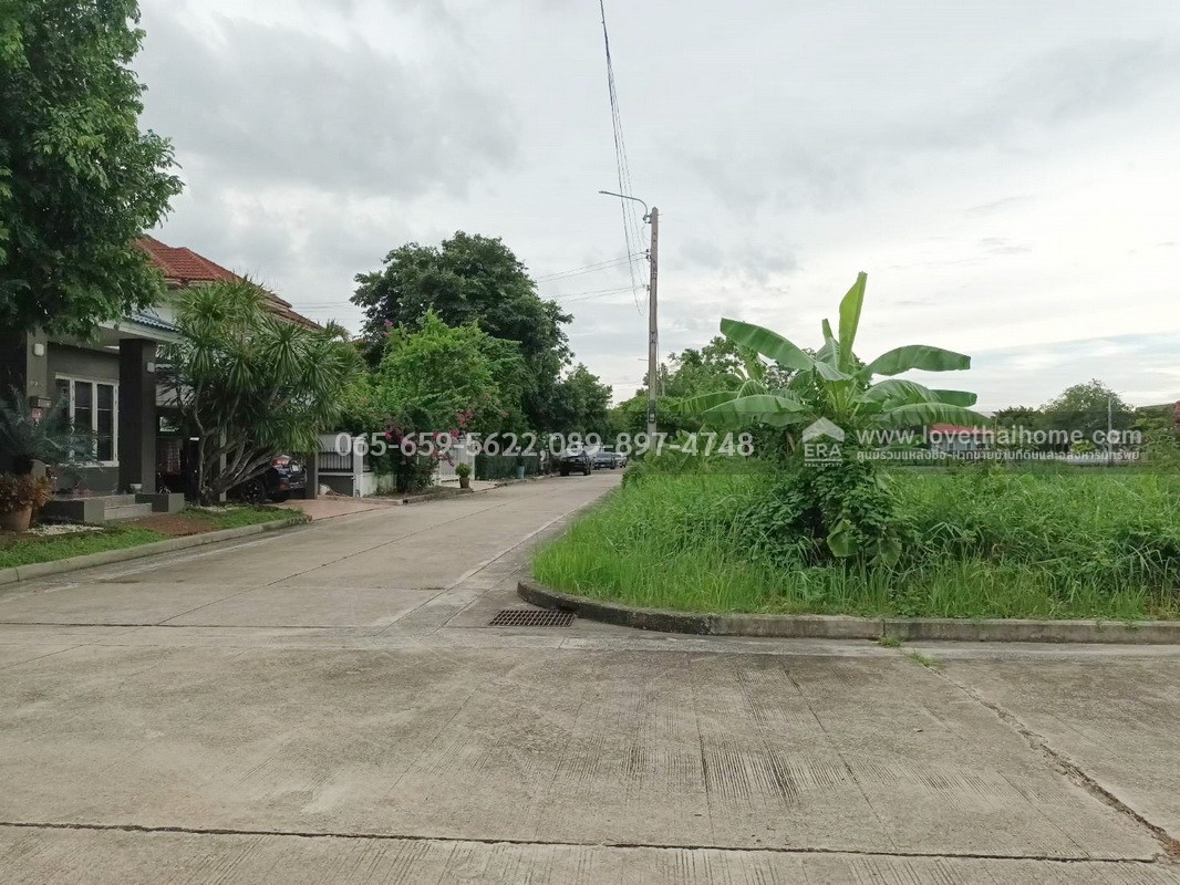 ขายที่ดิน ถ.นิมิตรใหม่ 28 โครงการปัญญาเลคโฮม มี 5 แปลง รวม 404 ตรว. ใกล้ ร.ร.สารสาสน์วิเทศนิมิตใหม่ ขายด่วน ถูกสุดในโครงการ