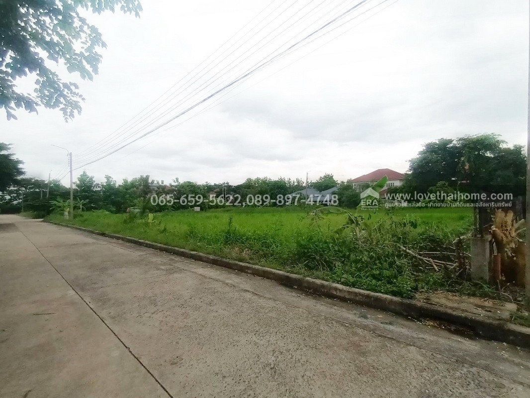 ขายที่ดิน ถ.นิมิตรใหม่ 28 โครงการปัญญาเลคโฮม มี 5 แปลง รวม 404 ตรว. ใกล้ ร.ร.สารสาสน์วิเทศนิมิตใหม่ ขายด่วน ถูกสุดในโครงการ