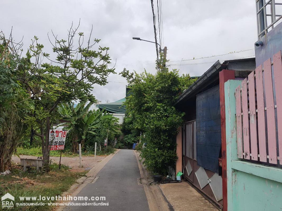 ขายที่ดิน ซ.แสมดำ 3 บางขุนเทียน ใกล้ถนนพระราม 2 หลังวัดพรหมรังสี พื้นที่ 40 ตรว. เหมาะสำหรับปลูกบ้าน