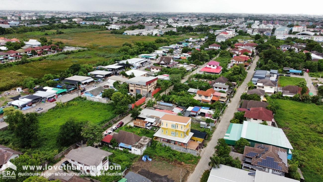 ขายที่ดินถมแล้ว ซอยสินพัฒนาธานี 8 (สนามหลวง 2) ถ.เลียบคลองทวีวัฒนา พื้นที่ 50 ตรว. เหมาะสร้างบ้านพักอาศัย หรือจะซื้อเก็บไว้