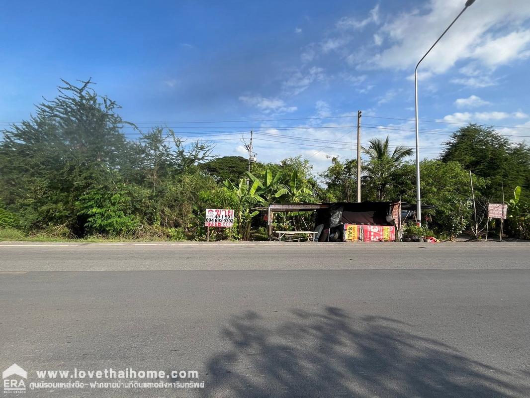 ขายที่ดิน ถนนธัญบุรี-วังน้อย ติดถนนตัดใหม่ไปวังน้อย ใกล้คลองระพีพัฒน์ พื้นที่ 49-1-59 ไร่ หน้ากว้างติดถนนใหญ่ 55.5 ม. ลึก 1,746 ม.