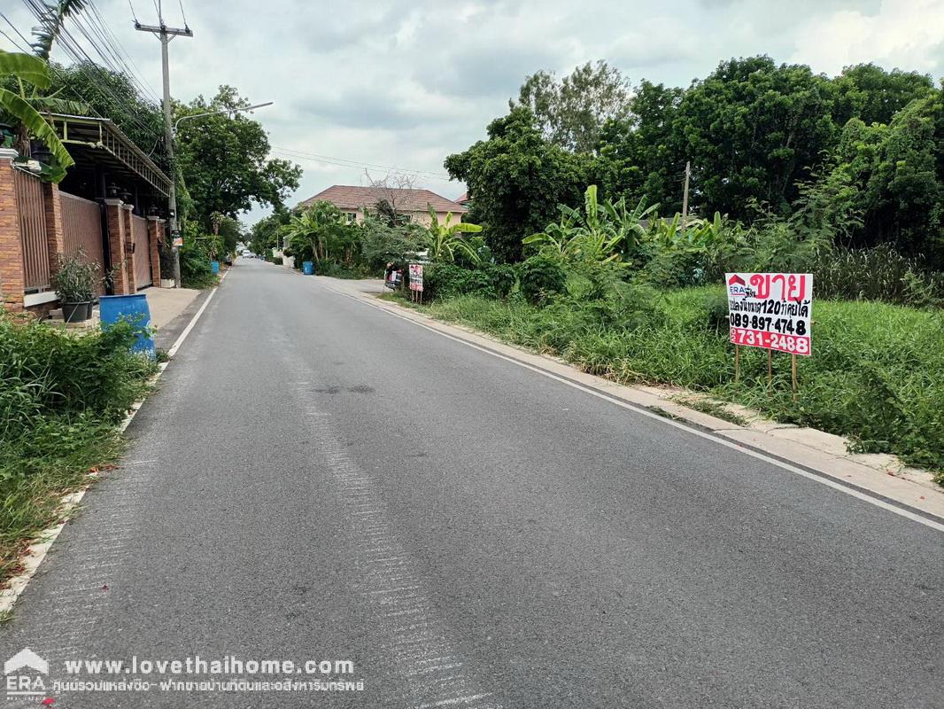 ขายที่ดิน ซอยคลองสาม 6/5 (ทรัพย์สำราญ) คลองหลวง ปทุมธานี ใกล้วัดพระธรรมกาย ห่างแค่กิโลกว่าๆ พื้นที่ 120 ตรว. จองด่วน