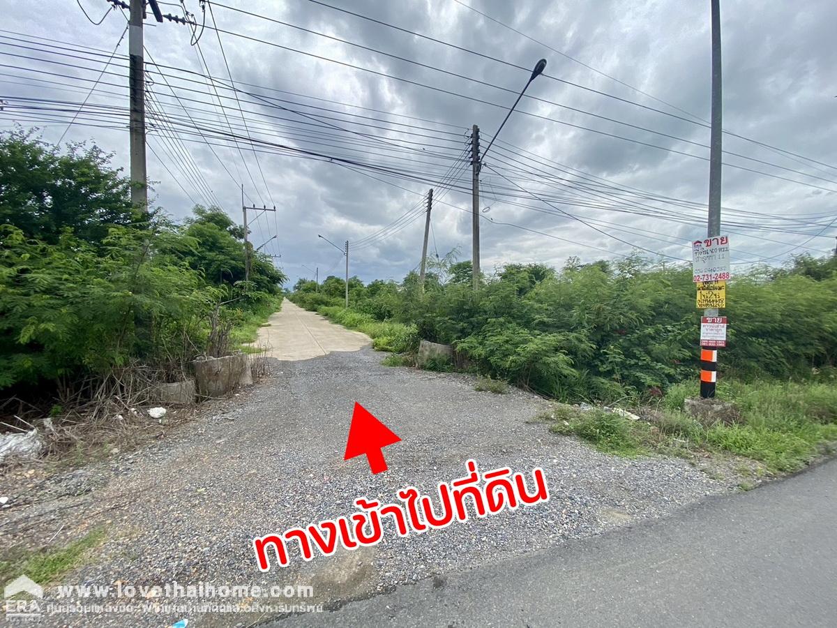 ขายที่ดิน ลำลูกกา คลอง 11 ปทุมธานี พื้นที่ 80 ตรว. หน้ากว้าง 16 x 19.5 เมตร