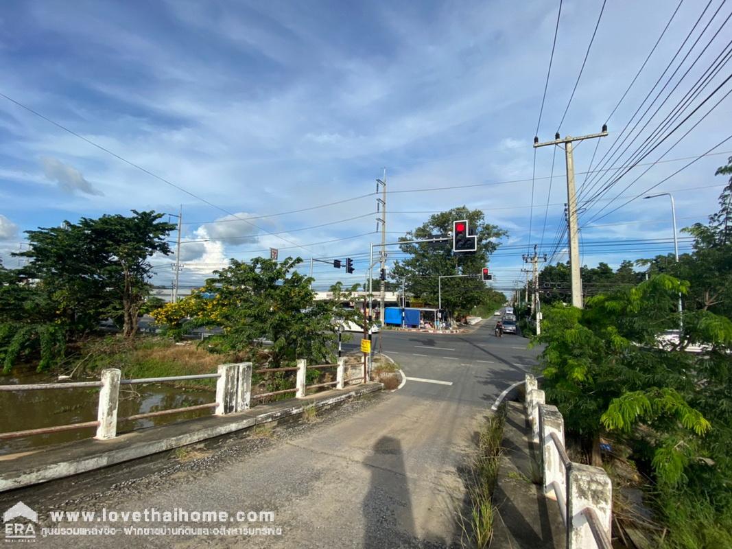 ขายที่ดิน คลองหลวง คลอง5 ถนนรังสิต-นครนายก พื้นที่ 150 ตารางวา แปลงมุม ติดถนน 2 ด้าน ทำเลดี ใกล้เทคโนธานี