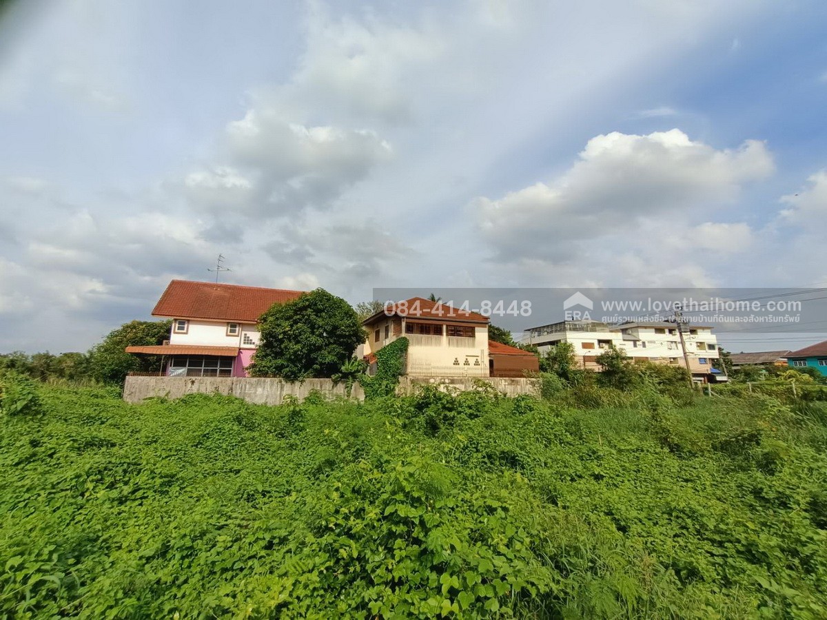 ขายถูกที่ดิน ถนนพุทธมณฑลสาย 2 ซอย 29 ทวีวัฒนา พื้นที่ 99 ตรว. แปลงสี่เหลี่ยมผืนผ้า เหมาะสำหรับปลูกสร้างที่อยู่อาศัย