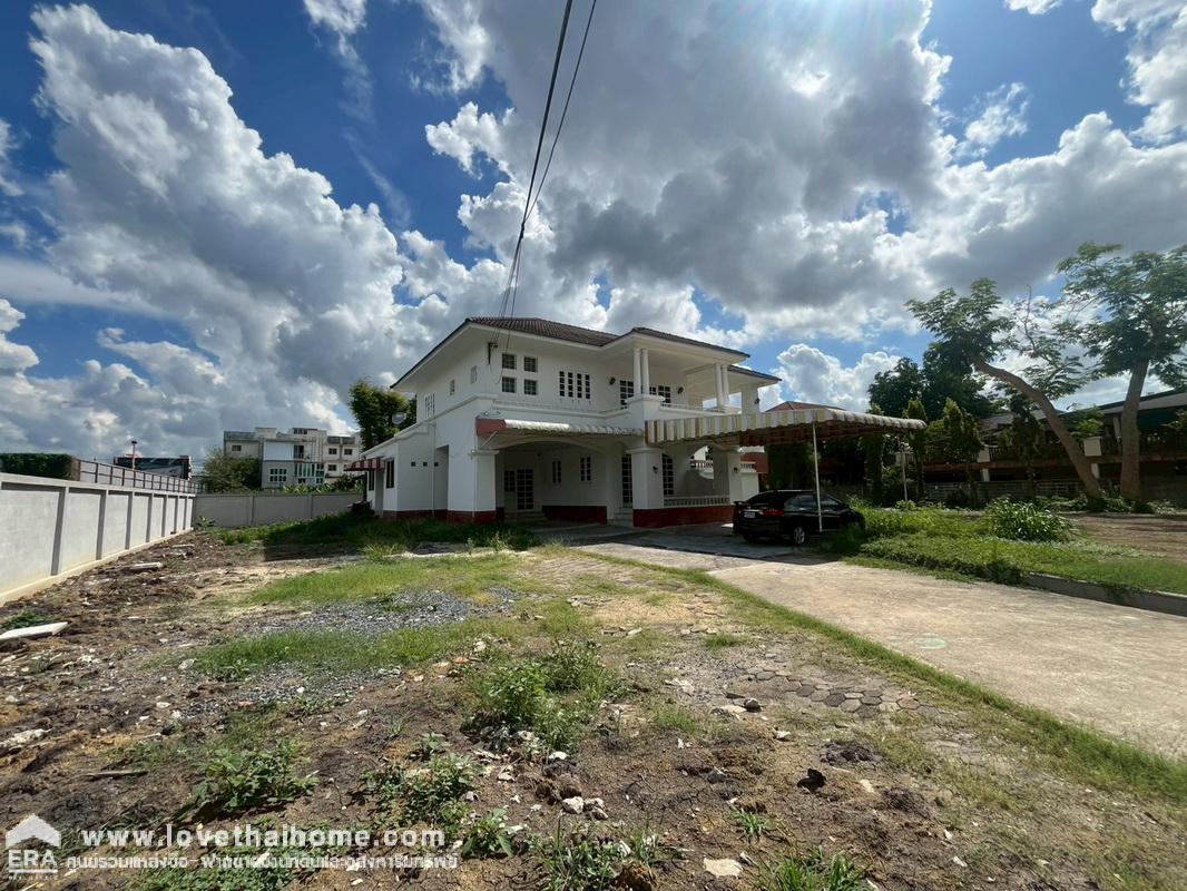 ให้เช่าบ้านเดี่ยว 2 ชั้น ซอยนนทบุรี48 สนามบินน้ำ พร้อมที่ดินเปล่า พื้นที่ 463 ตรว. ทำเลดี ที่สวย ให้เช่า 55,000 บาท/เดือน เมืองนนทบุรี จ.นนทบุรี