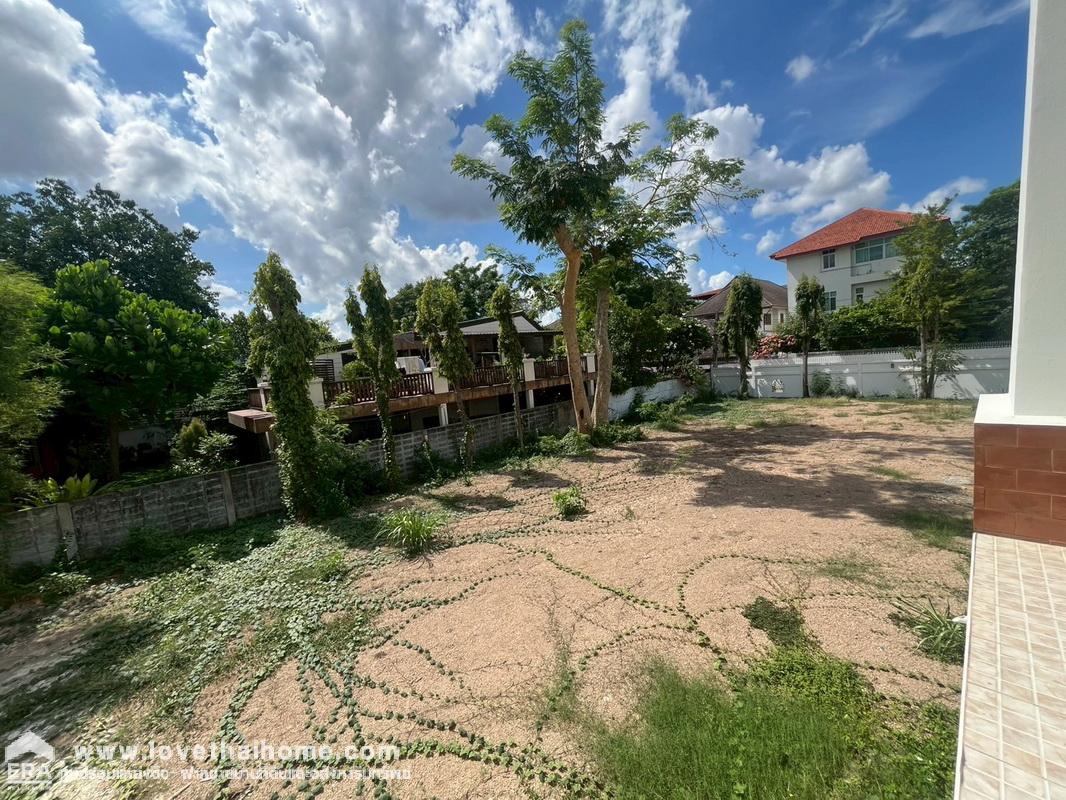 ให้เช่าบ้านเดี่ยว 2 ชั้น ซอยนนทบุรี48 สนามบินน้ำ พร้อมที่ดินเปล่า พื้นที่ 463 ตรว. ทำเลดี ที่สวย ให้เช่า 55,000 บาท/เดือน เมืองนนทบุรี จ.นนทบุรี