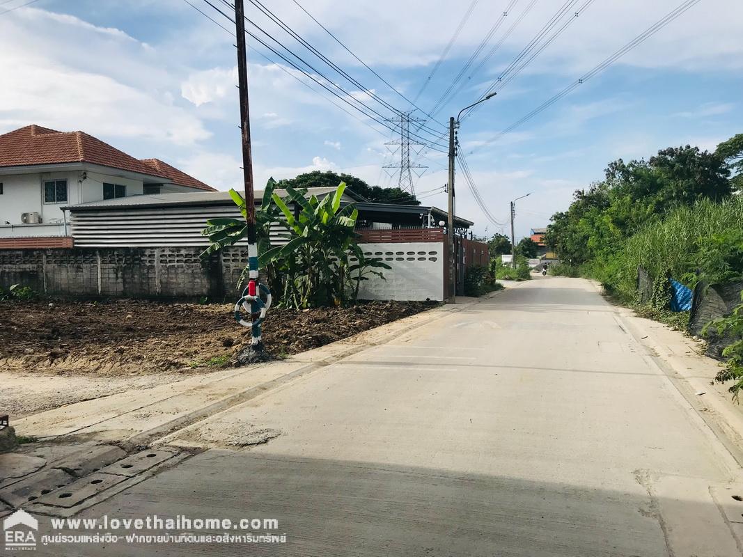 ขายที่ดินถมแล้ว ถนนพุทธมณฑลสาย2 ซอยวัดบุญยประดิษฐ์ แปลงมุม พื้นที่ 106 ตารางวา เหมาะปลูกบ้าน,ทำโกดัง ออกถนนใหญ่เพชรเกษมเพียง 3 กม. MRT หลักสอง ใกล้ถนนพรานนกตัดใหม่-กาญจนาภิเษก