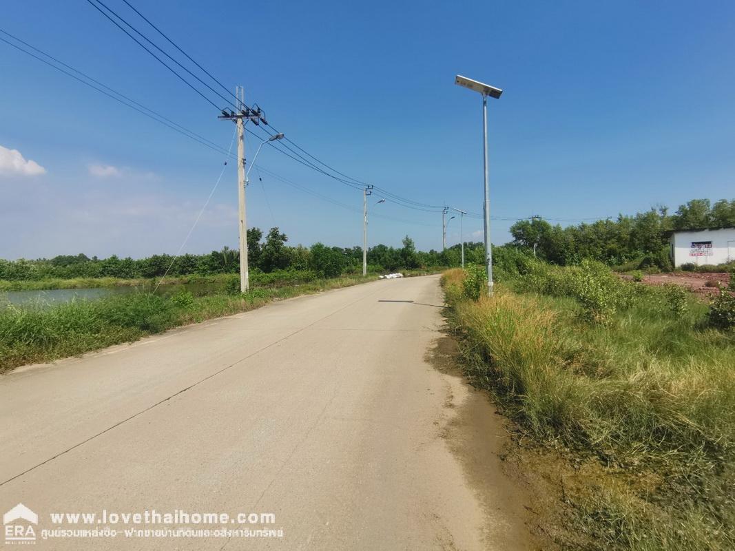 ขายที่ดิน ต.บ้านคลองสวน อ.พระสมุทรเจดีย์ จ.สมุทรปราการ พื้นที่ 3 ไร่ ใกล้บิ๊กซี ประชาอุทิศ90