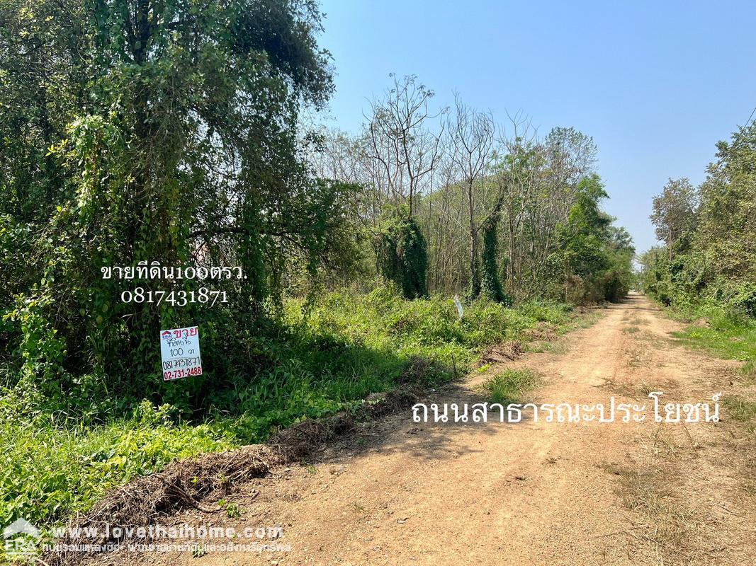 ขายที่ดิน ซอยคลองหลวง6 ตะวันตก13 พื้นที่ 100 ตรว. ใกล้ ม.ราชมงคลธัญบุรี