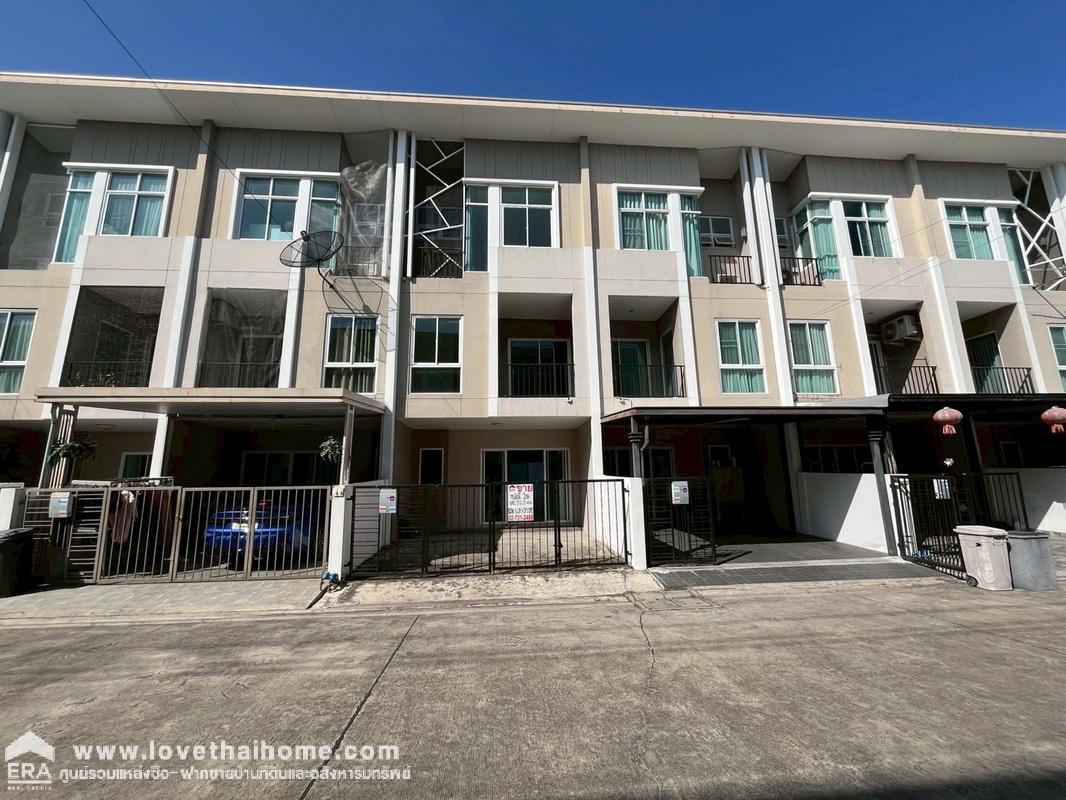 ขายทาวน์โฮม 3 ชั้น หมู่บ้านซิกเนเจอร์ รามอินทรา109 ซ.พระยาสุเรนทร์24 พื้นที่ 20.5 ตรว. ขายปลดหนี้ ด่วนๆ ใกล้ห้างแฟชั่นไอแลนด์