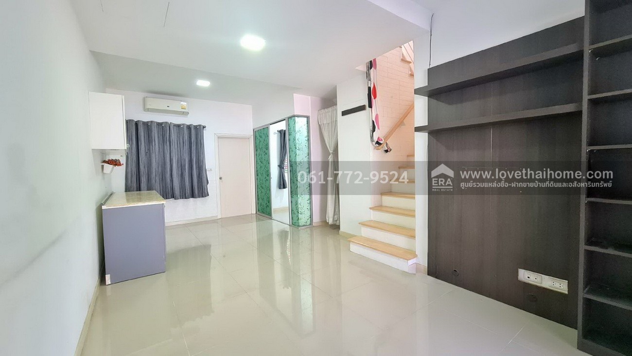 ขายทาวน์เฮ้าส์ 2 ชั้น หมู่บ้านพฤกษาวิลล์ 106 รังสิต-คลองสอง 20.8 ตรว. ใกล้ห้างฟิวเจอร์พาร์ครังสิต และสวนสนุกดรีมเวิลด์