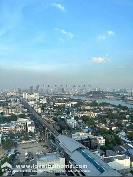 ขายคอนโด เดอ ลาพีส จรัญ 81 ถนนจรัญสนิทวงศ์ ติด MRT สายสีน้ำเงิน สถานีบางพลัด พื้นที่ 34.80 ตรม. วิวแม่น้ำเจ้าพระยา เฟอร์นิเจอร์ครบครัน พร้อมเข้าอยู่ได้ทันที ทำเลดีมากๆ