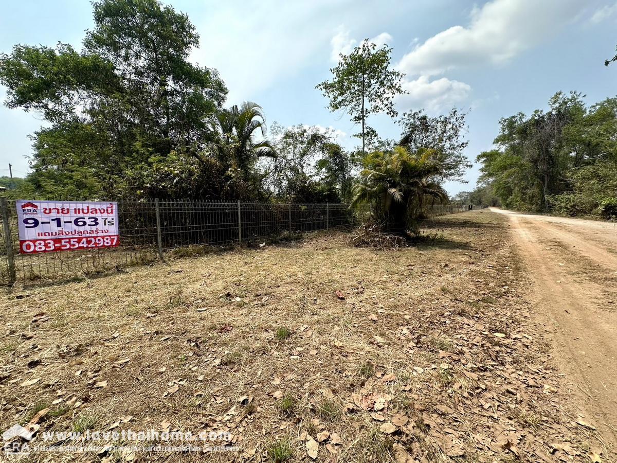 ขายที่ดินพร้อมสิ่งปลูกสร้าง ตำบลนายายอาม จังหวัดจันทบุรี 9-1-63 ไร่ ติดถนนสุขุมวิท หันหน้าทางทิศเหนือ โฉนดครุฑแดง ราคานี้หาไม่ได้อีกแล้ว 