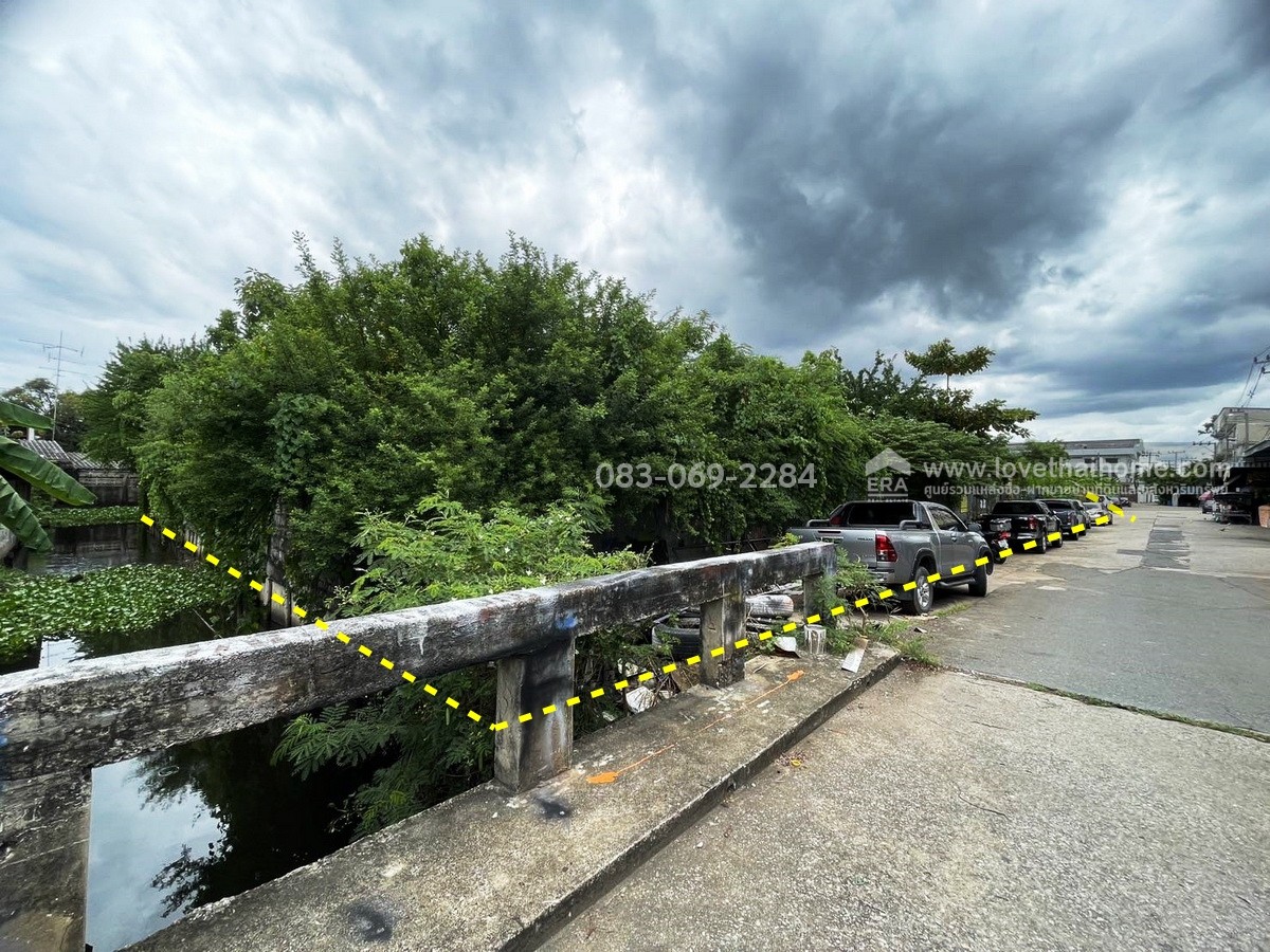 ขายที่ดิน ซอยประชาอุทิศ 54 ตรงข้ามแยก 15 หมู่บ้านธนาปัฐ ที่ถมแล้ว 1-2-10.1 ไร่  เป็นพื้นที่สีเหลือง เข้า-ออกซอยพุทธบูชาได้