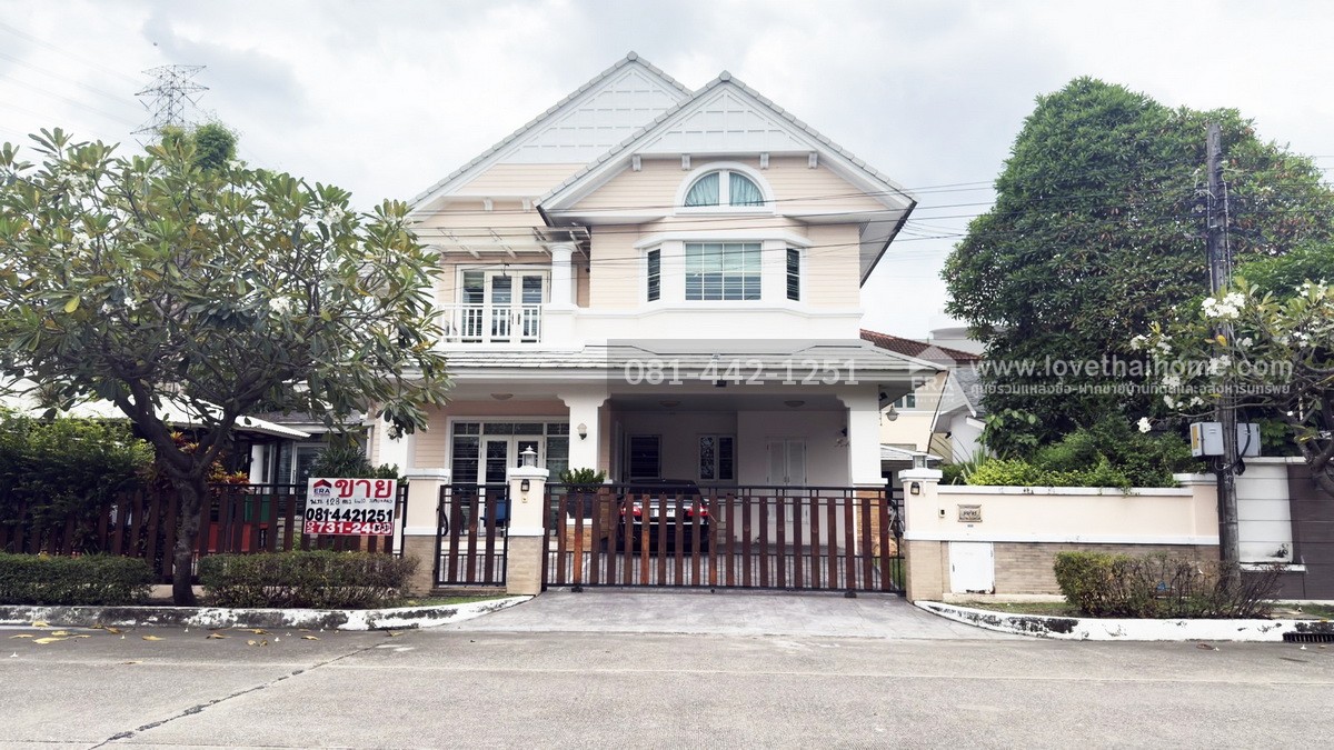 ขายบ้านเดี่ยว 2 ชั้น หมู่บ้านนันทวัน ประชาชื่น พื้นที่ 128.1 ตรว. ขาย 20 ล้านบาท บ้านคุณภาพติดถนนเมนของโครงการ ใกล้ศูนย์ราชการ แจ้งวัฒนะ