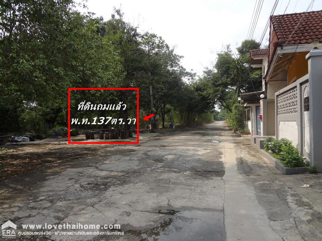 ขายที่ดินถมแล้ว ถนนบรมราชชนนี76 พื้นที่ 137 ตารางวา ใกล้วงแหวนพุทธมณฑลสาย3 ถนนจรัญสนิทวงศ์ ใกล้ตลาดธนบุรี2 เหมาะปลูกบ้าน/ทำโกดัง