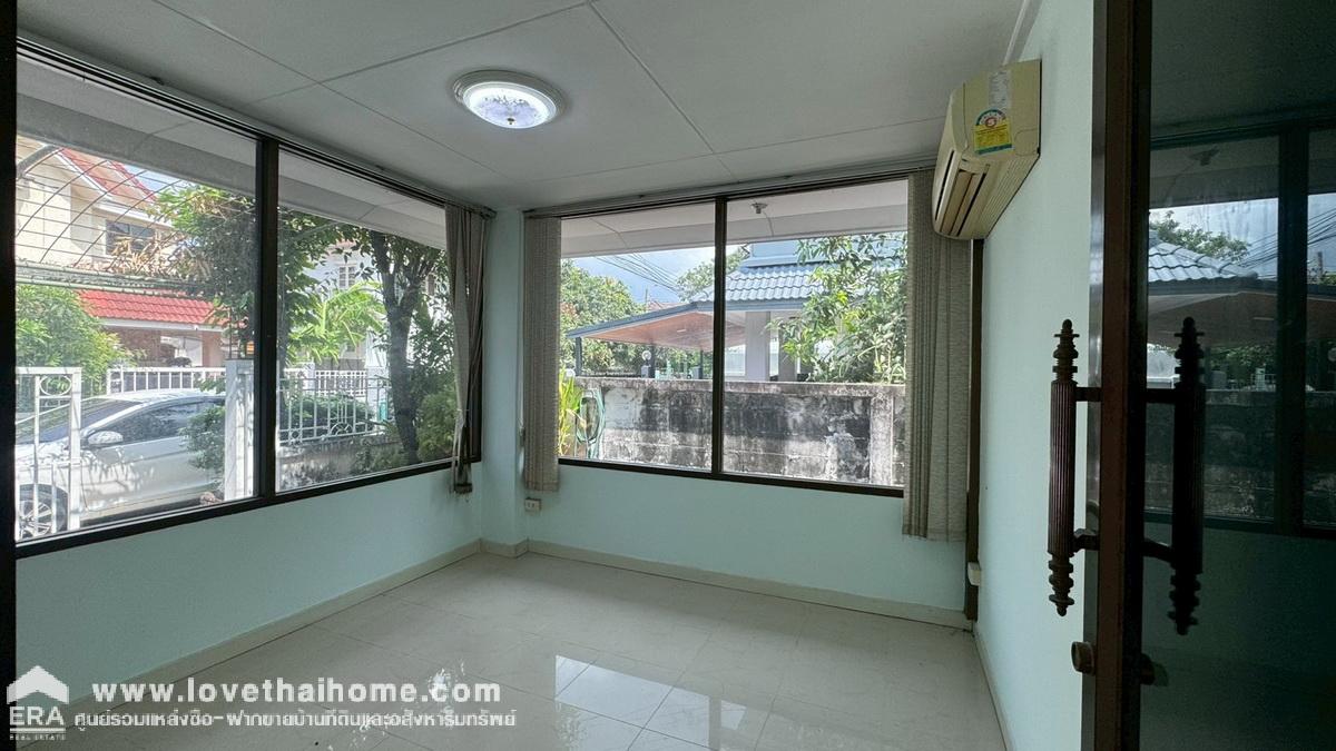 ขายบ้านเดี่ยว 2 ชั้น หมู่บ้านธารารมณ์ พาร์คเวย์โฮม ซอยรามคำแหง150 พื้นที่ 50.1 ตรว. หลังริมพร้อมอยู่