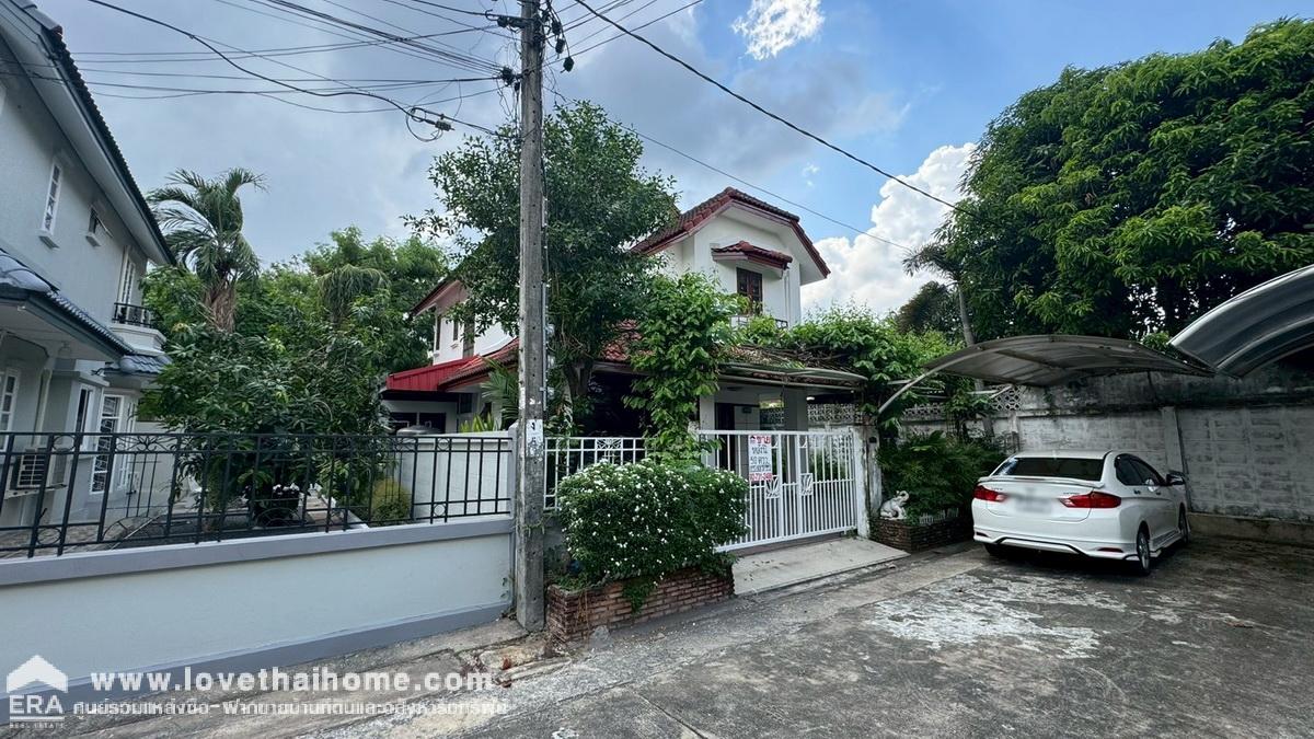 ขายบ้านเดี่ยว 2 ชั้น หมู่บ้านธารารมณ์ พาร์คเวย์โฮม ซอยรามคำแหง150 พื้นที่ 50.1 ตรว. หลังริมพร้อมอยู่