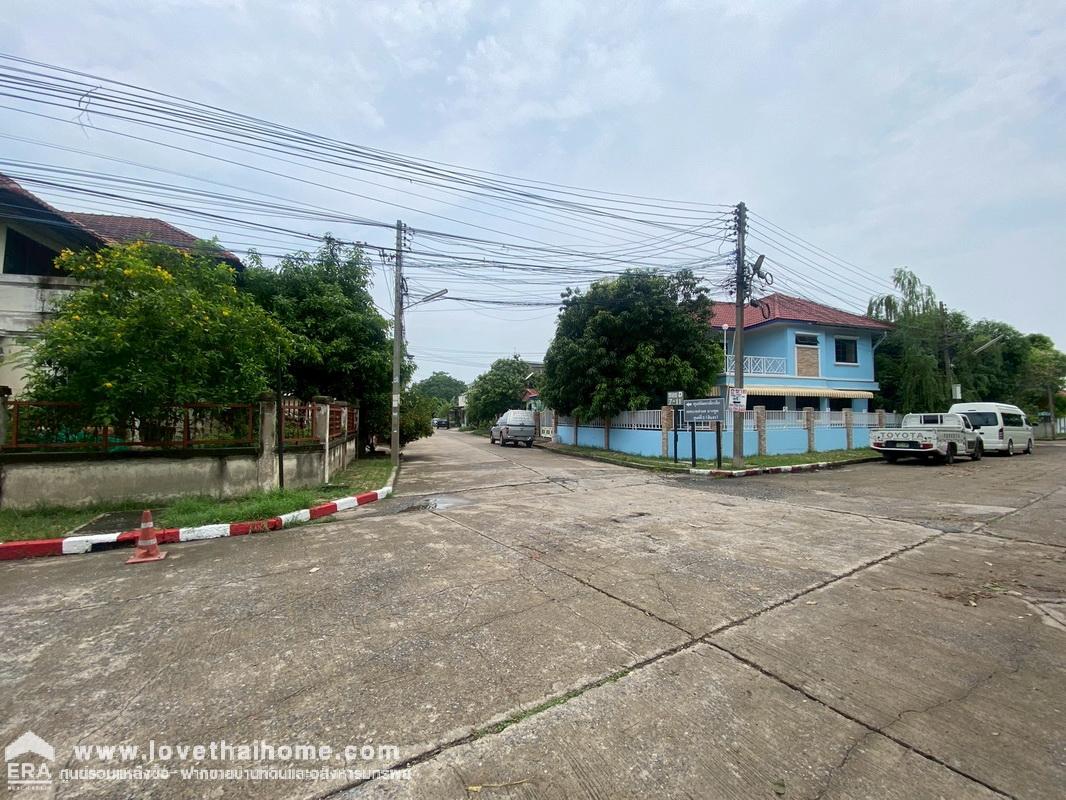 ขายด่วนที่ดิน หมู่บ้านบ้านสินธร รังสิต-ปทุมธานี แปลงริม พื้นที่ 257 ตารางวา ใกล้ทางด่วน บางพูน