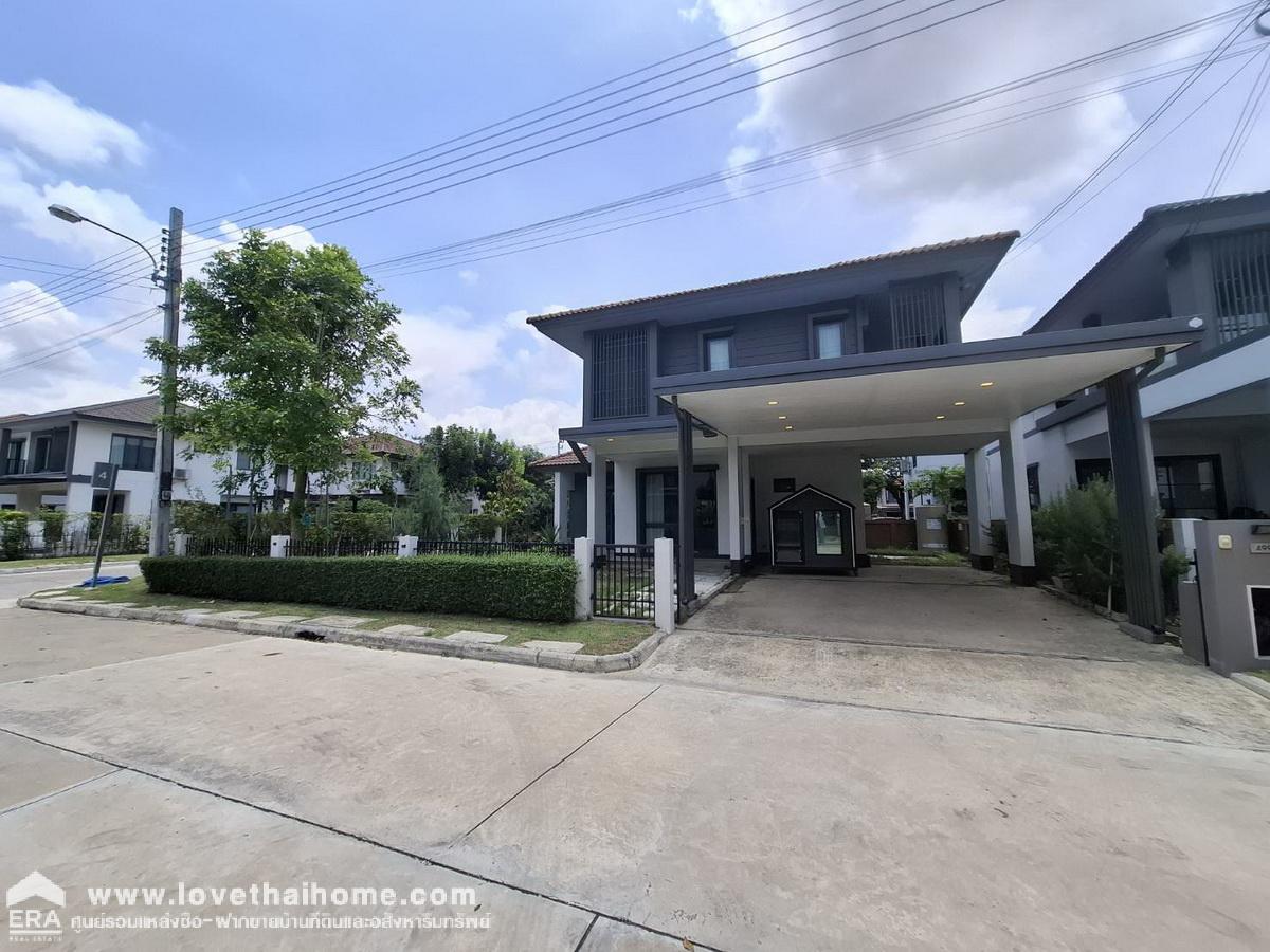 ขายบ้านฮาบิเทีย ออร์บิต หทัยราษฎร์ บ้านเดี่ยว 2 ชั้น 71.9 ตรว. แปลงมุม ซอย 4  ซอยหทัยราษฎร์ 43 รีโนเวทใหม่ พร้อมเข้าอยู่ 
