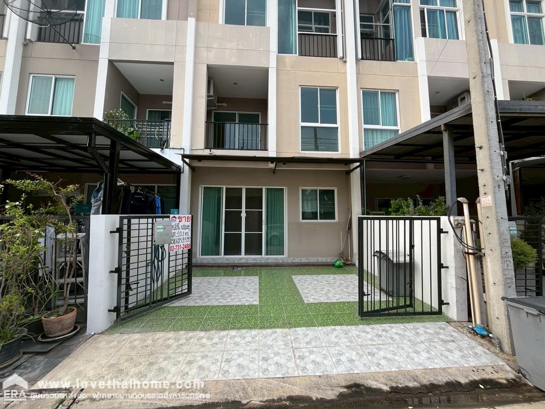 ขายทาวน์โฮม 3 ชั้น ซอยพระยามสุเรนทร์24 หมู่บ้านซิกเนเจอร์ รามอินทรา109 พื้นที่ 20.1 ตรว. บ้านสุดสวย พร้อมอยู่ หน้าสวนสาธารณะ วิวสวย น่าอยู่ ราคาคุยได้สุดๆ บ้านใหม่ยังไม่เคยอยู่