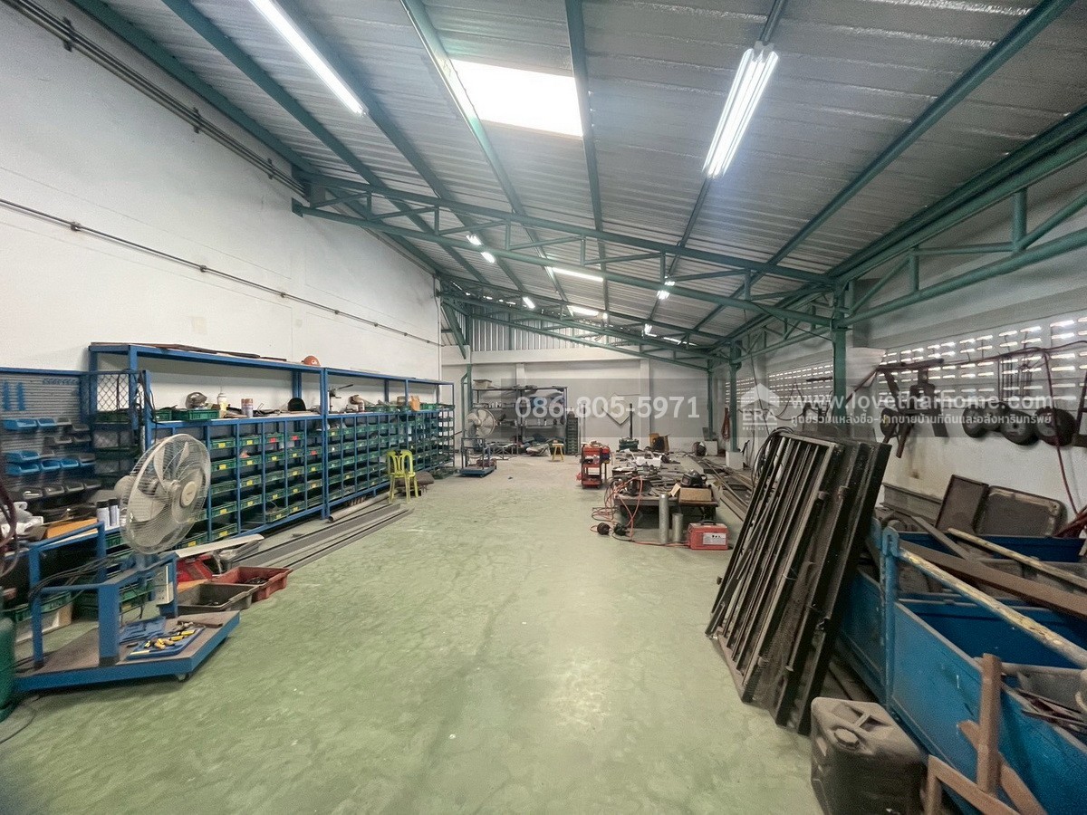 ขายโรงงาน โกดัง ย่านบางบัวทอง นนทบุรี ใน ต.ลำโพ พื้นที่ 343 ตรว. มาตราฐานใหม่สวยหรู  พร้อมเปิดกิจการได้เลย ราคาถูกเพียง 25.9 ล้าน/ต่อรองได้ ลดด่วนสุดๆ