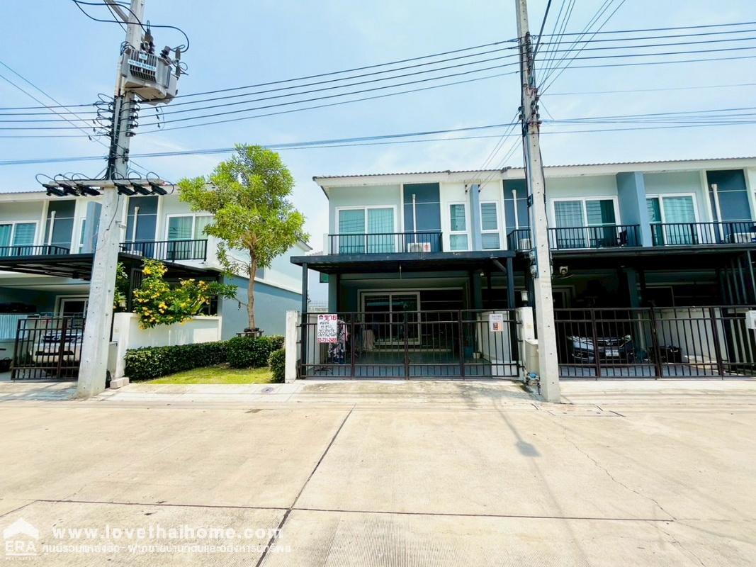 ขายทาวน์เฮ้าส์ 2 ชั้น หมู่บ้านศุภาลัย ไพรด์ วงแหวน-ลำลูกกา คลอง6 ปทุมธานี พื้นที่ 19.8 ตรว. ขาย 2.49 ล้านบาท หลังมุม บ้านใหม่ ราคาต่อรองได้อีก