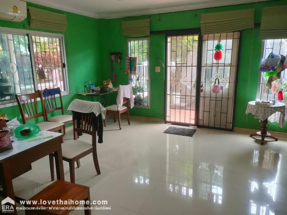 ขายบ้านเดี่ยวหมู่บ้านเจ ดับบลิวคาซ่า พระราม 5-นครอินทร์ หลังริม 50.9 ตรว. ติดสวนหย่อมในหมู่บ้าน ติดถนนบางศรีเมือง 1 ใกล้แม็คโคร นครอินทร์