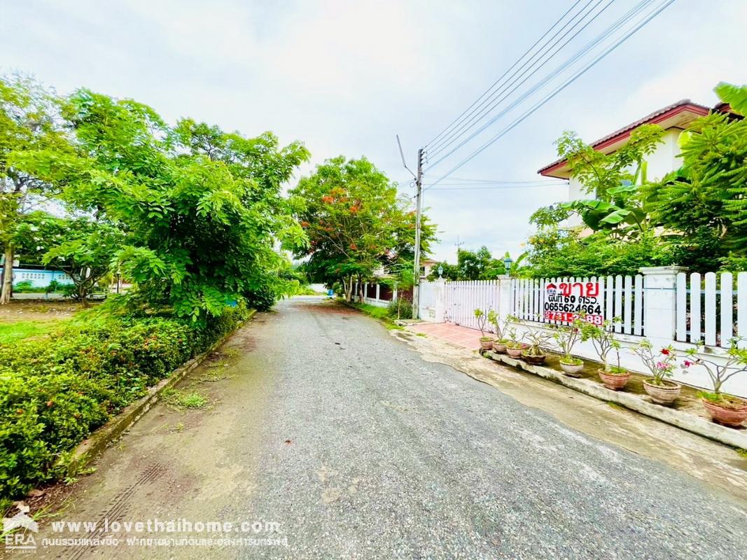 ขายบ้านเดี่ยว 2 ชั้น ม.กำแพงแสน กรีนแลนด์ นครปฐม พื้นที่ 60.1 ตรว. หน้าบ้านไม่ชนใคร ติดสวนส่วนกลาง ต่อรองราคาได้