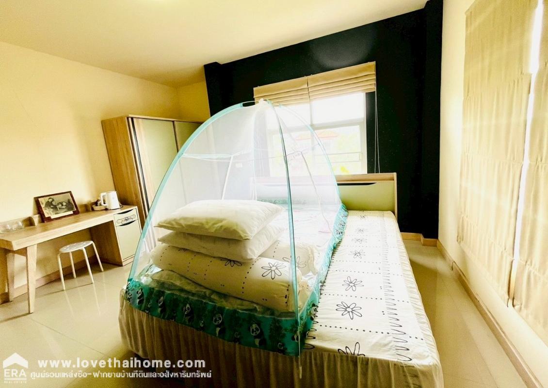 ขายบ้านเดี่ยว 2 ชั้น ม.กำแพงแสน กรีนแลนด์ นครปฐม พื้นที่ 60.1 ตรว. หน้าบ้านไม่ชนใคร ติดสวนส่วนกลาง ต่อรองราคาได้