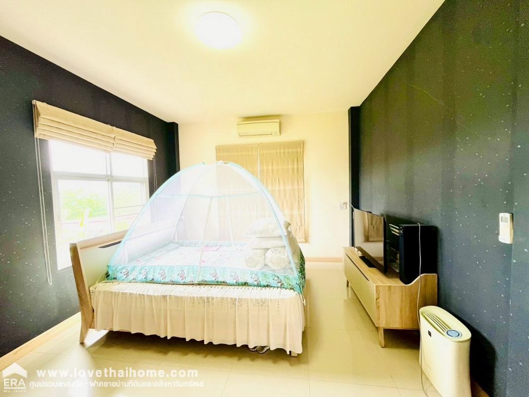 ขายบ้านเดี่ยว 2 ชั้น ม.กำแพงแสน กรีนแลนด์ นครปฐม พื้นที่ 60.1 ตรว. หน้าบ้านไม่ชนใคร ติดสวนส่วนกลาง ต่อรองราคาได้