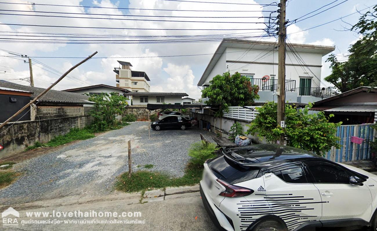 ขายที่ดินพร้อมบ้าน ในซอยสามัคคี 49 หมู่บ้านสายันต์ 2 นนทบรุี แปลงมุมใน 87 ตรว. มีบ้าน 2 หลัง เฟอร์ฯ ครบ พร้อมแอร์ทุกห้อง เข้าซอยเพียง 80 เมตร ตกแต่งสไตล์ลอฟท์ 