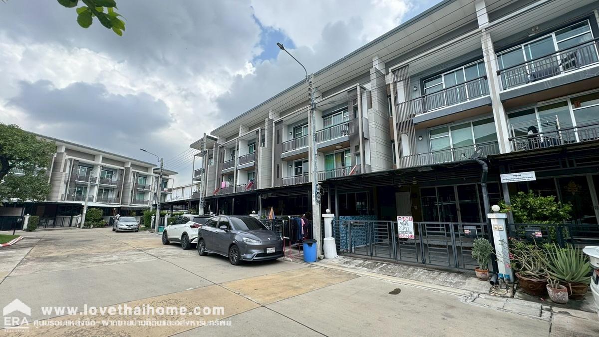 ขายทาวน์โฮม 3 ชั้น หมู่บ้านทาวน์ อเวนิว ไทม์ ท่าข้าม16 ถนนพระราม2 ซอยท่าข้าม16 พื้นที่ 20 ตรว. ราคาถูก ใกล้เซ็นทรัล พระราม2