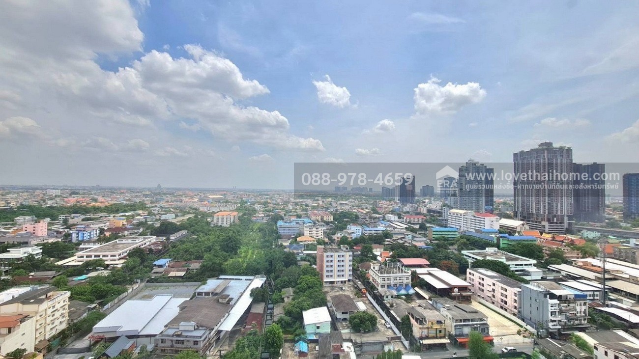 ขายคอนโด เดอะ พาร์คแลนด์ รัชดา-ท่าพระ ใกล้ BTS ตลาดพลู / BRT ราชพฤกษ์ พื้นที่ 66.41 ตรม. ห้องมุม มีพื้นที่จอดรถส่วนตัว ทำเลดีมาก ติดถนนรัชดา-ท่าพระ
