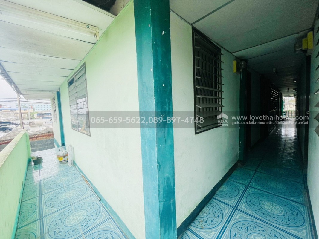 ขายกิจการห้องเช่า การเคหะเมืองใหม่บางพลี ซอยเทศบาลบางเสาธง 2 (ซอย 28) ทาวน์เฮ้าส์ 3 หลังเชื่อมกัน 63.6 ตรว. ผู้เช่าเต็ม พร้อมดำเนินกิจการต่อทันที!
