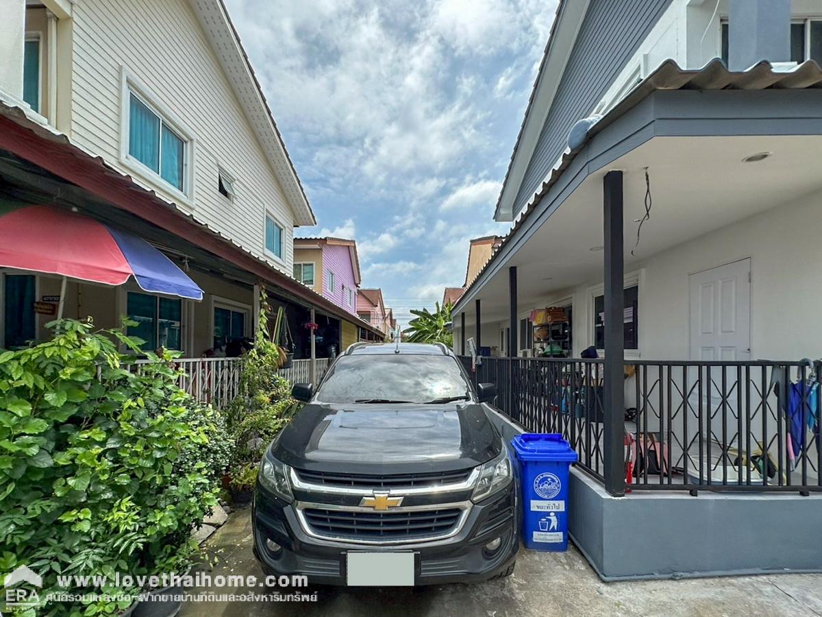 ขายทาวน์โฮม หมู่บ้านวิเศษสุขนคร 16 ประชาอุทิศ 90 พื้นที่ 24 ตรว. ต่อเติมทั้งหลัง พร้อมอยู่ ใกล้ทางด่วนพระราม 9