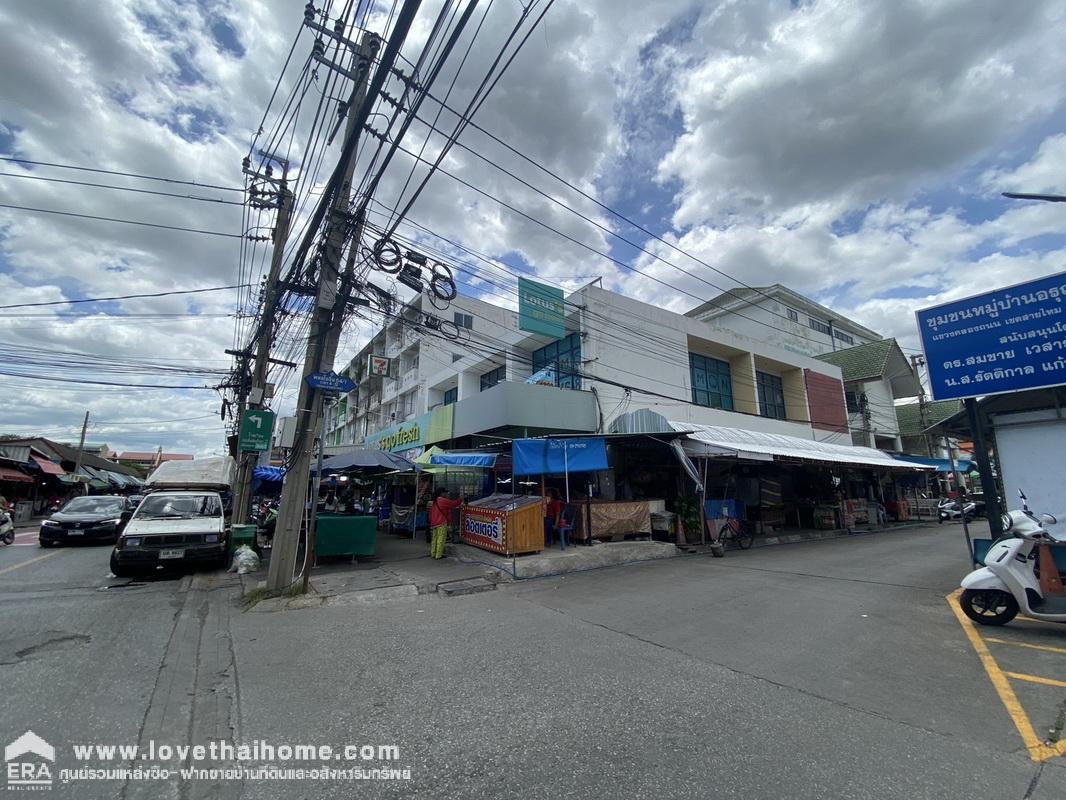 ขายตึกแถว 3.5 ชั้น ซ.พหลโยธิน54/1 แยก4 หมู่บ้านอรุณนิเวศน์ วัดเกาะ 2 คูหา ทะลุกัน พื้นที่ 36.5 ตารางวา ใกล้วัดเกาะสุวรรณาราม