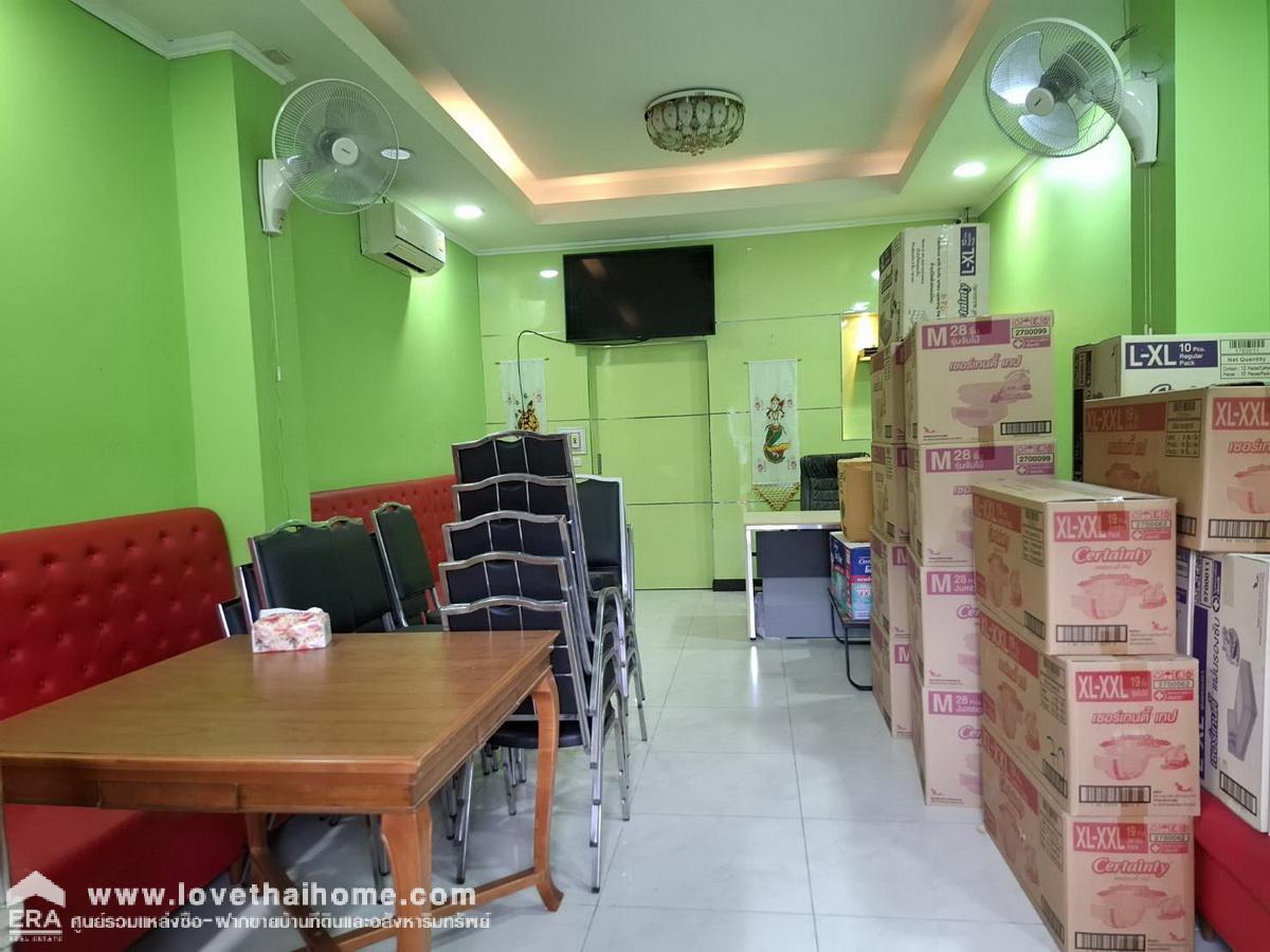 ขายตึกแถว ตลาดไทยสมบูรณ์ 3 ถ.เลียบคลองสาม คลองหลวง ปทุมธานี 24.8 ตรว. แปลงมุมห้องที่ 1 ทำเลทอง เหมาะค้าขาย/ออฟฟิศ/อยู่อาศัย