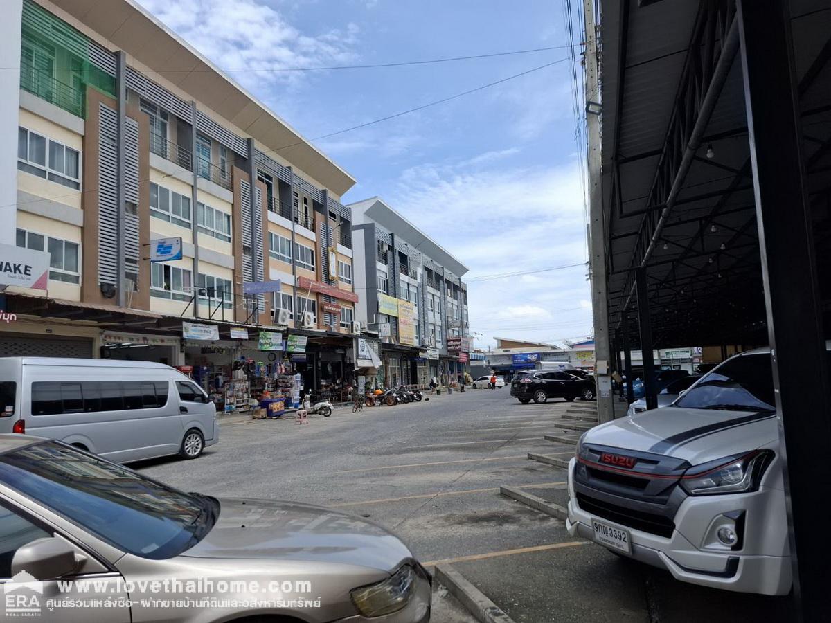 ขายตึกแถว ตลาดไทยสมบูรณ์ 3 ถ.เลียบคลองสาม คลองหลวง ปทุมธานี 24.8 ตรว. แปลงมุมห้องที่ 1 ทำเลทอง เหมาะค้าขาย/ออฟฟิศ/อยู่อาศัย