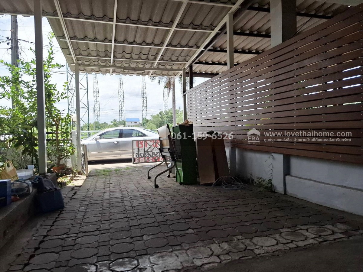 ขายทาวน์เฮ้าส์ หมู่บ้านมาลีวัลย์ รังสิต-นครนายก 27 สไตล์บ้านเดี่ยว 46 ตรว. บรรยากาศร่มรื่น หน้าบ้านโปร่ง โล่ง รับลมเย็นสบาย
