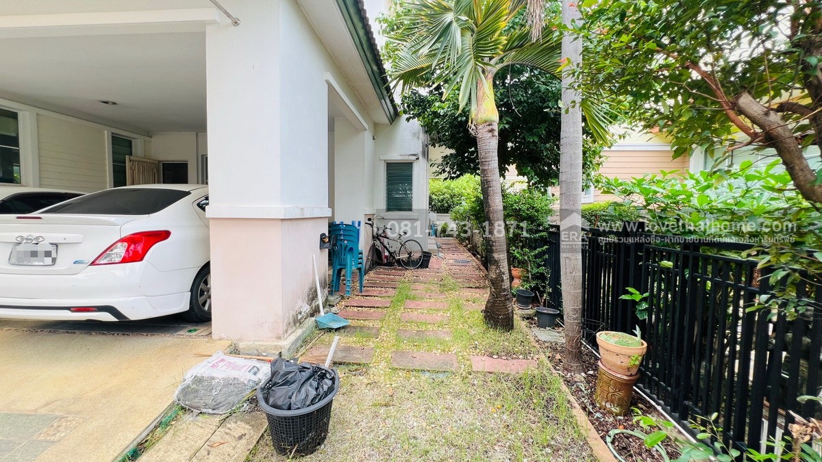 ขายบ้านเดี่ยว นันทวัน สุวรรณภูมิ ถนนกิ่งแก้ว พื้นที่ 75 ตรว. ขายถูกมาก ต่ำกว่าราคาตลาด ของบ้านแปลนและพื้นที่ขนาดนี้ โครงสร้างบ้านดี บ้านตามสภาพเดิม ราคาถูกที่สามารถคุยราคาได้อีก บ้านใกล้สนามบินสุวรรณภูมิ