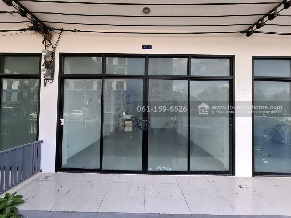 ขายอาคารพาณิชย์ 4 ชั้น โครงการวินน์ธานี ถ.เทพกุญชร 2 ใกล้ตลาดไท (3 คูหา) คูหาละ 17.5 ตรว. ตึกใหม่ ไม่เคยเข้าอยู่ พร้อมที่จอดรถหน้าตึก