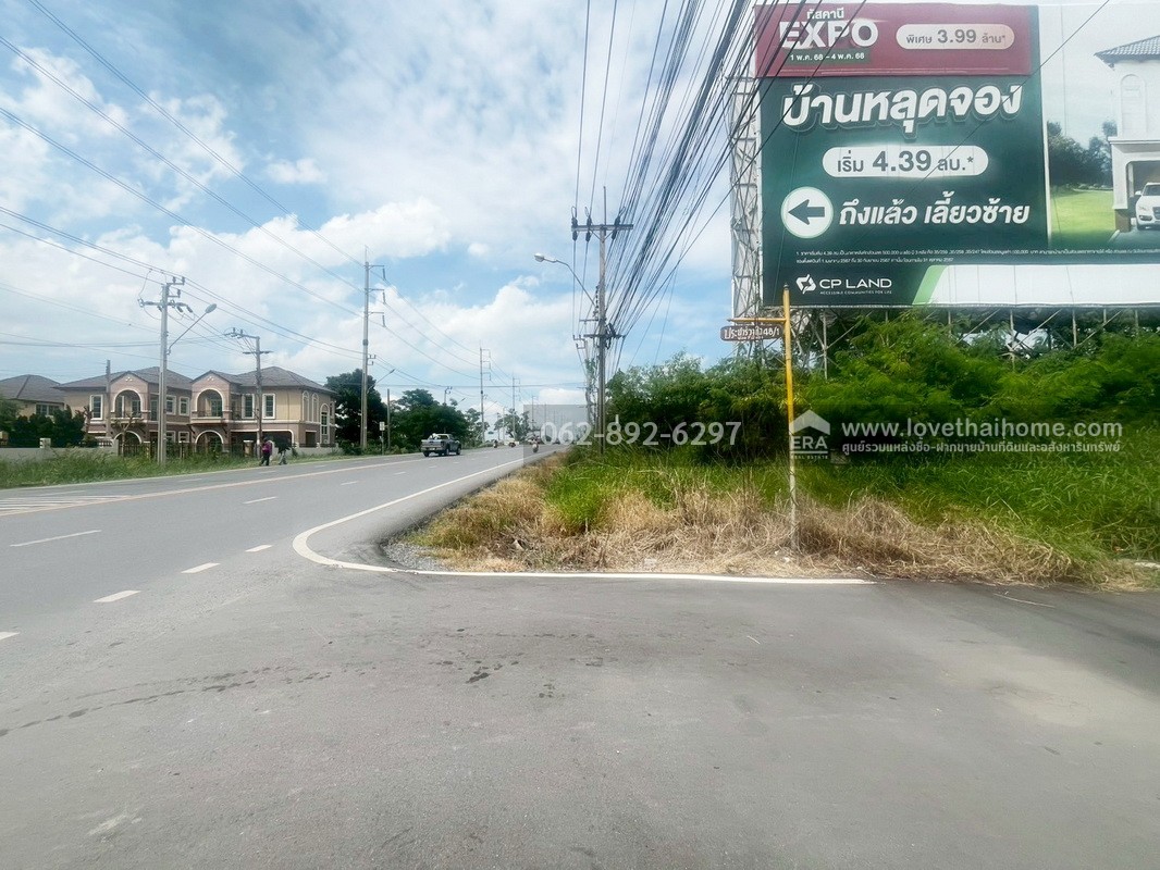 ขายที่ดิน ซอยประชาร่วมใจ48/1 ในคลองสามวา ทำเลทอง ติดถนน 2 ด้าน  ขนาด 150 ตารางวา ขายเพียง 1.82 ล้านบาทเท่านั้น ที่สวยราคาสุดคุ้ม ถูกแบบนี้หาไม่ได้อีกแล้ว รีบจับจองก่อนหลุดมือ สนใจโทร 062-892-6297