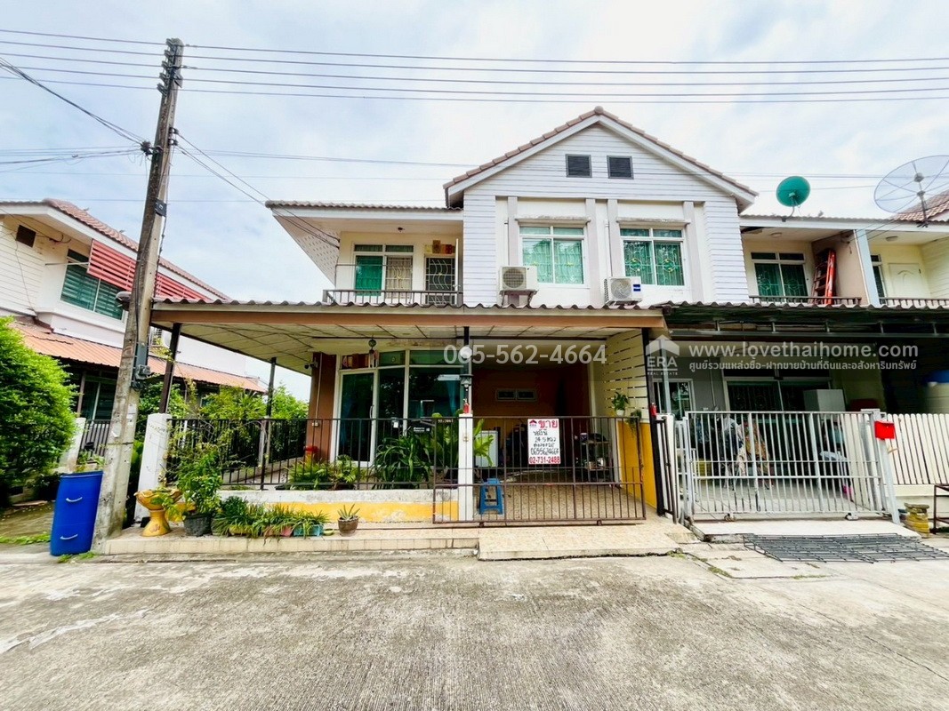 ขายทาวน์เฮ้าส์ 2 ชั้น ม.ธนนันท์วิลเลจ คลอง3 คลองหลวง ปทุมธานี พื้นที่ 24.5 ตรว. ติดสวน หัวมุม หน้าบ้านไม่ชนใคร ราคาต่อรองได้