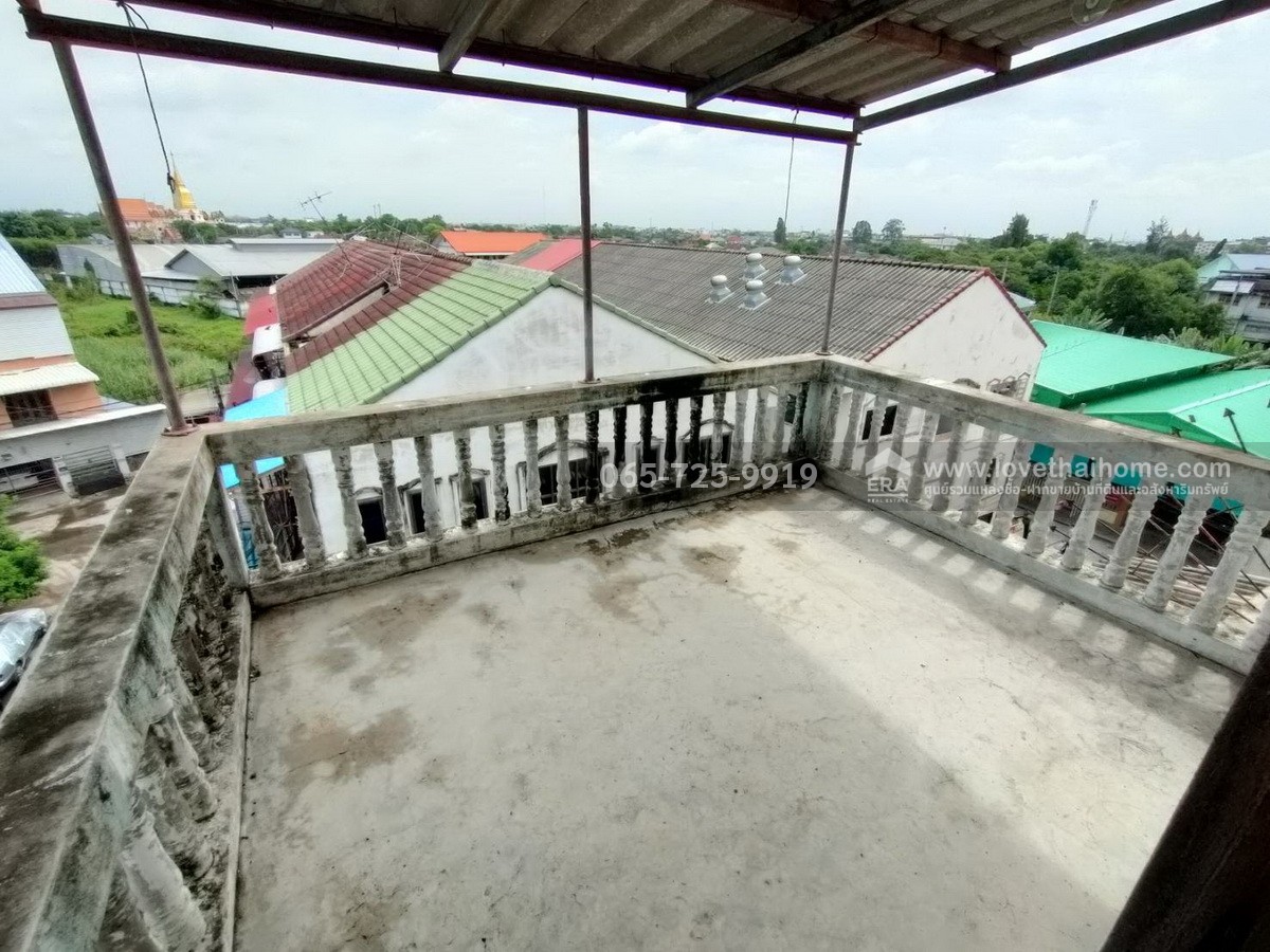 ขายตึกแถว ติดถนนรัตนาธิเบศร์ หมู่บ้านธัญธาร วิลเลจ-บางบัวทอง นนทบุรี ตึกพาณิชย์ 4.5 ชั้น 31 ตรว.(มีดาดฟ้า) ใกล้ รพ.เกษมราษฎร์ รัตนาธิเบศร์ ติดคลองบางแพรก ก่อนถึงซอยวัดไผ่เหลือง