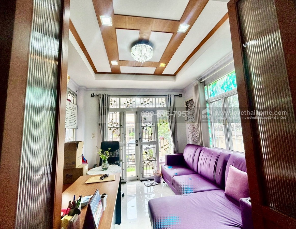 ขายทาวน์เฮ้าส์ หมู่บ้านการ์เด้น สวีท ดิ อินดี้โฮม บ้าน 2 ชั้น 28.8 ตร.วา ห้องริม ซอยมิสทีน-รามคำแหง ใกล้ Mrt สีส้ม (สถานีราษฏร์พัฒนา-สะพานสูง) รีโนเวท สวย พร้อมอยู่