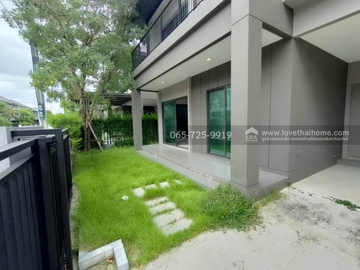 ขายบ้านเดี่ยว Venue ID Westgate ทำเลบางใหญ่ นนทบุรี พื้นที่ 52.2 ตร.วา ติดถนนเลียบคลองบางไทร (คลองถนน) ใกล้เซ็นทรัลเวสต์เกต