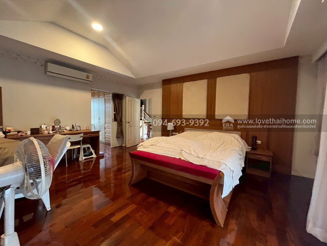 ขายบ้านเดี่ยว 2 ชั้น หมู่บ้านมัณฑนา อ่อนนุช-วงแหวน ถนนสุขาภิบาล2 ซอย25 พื้นที่ 106.4 ตรว. บ้านหรู สวย บรรยากาศเงียบ เหมาะพักผ่อน อากาศดีมากๆ พร้อมอยู่ หิ้วกระเป๋ามาอยู่ได้เลย ตกแต่งใหม่พร้อมเฟอร์นิเจอร์ครบเซ็ต