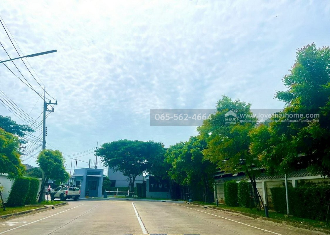 ขายทาวน์เฮ้าส์ 2 ชั้น บ้านฟ้ากรีนพาร์ค ธาม ลำลูกกา-คลอง7 ปทุมธานี พื้นที่ 18.6 ตรว. บ้านใหม่ ราคาต่อรองได้